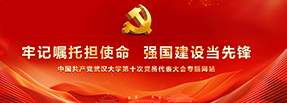 武漢大學(xué)第十次黨代會專題網(wǎng)站